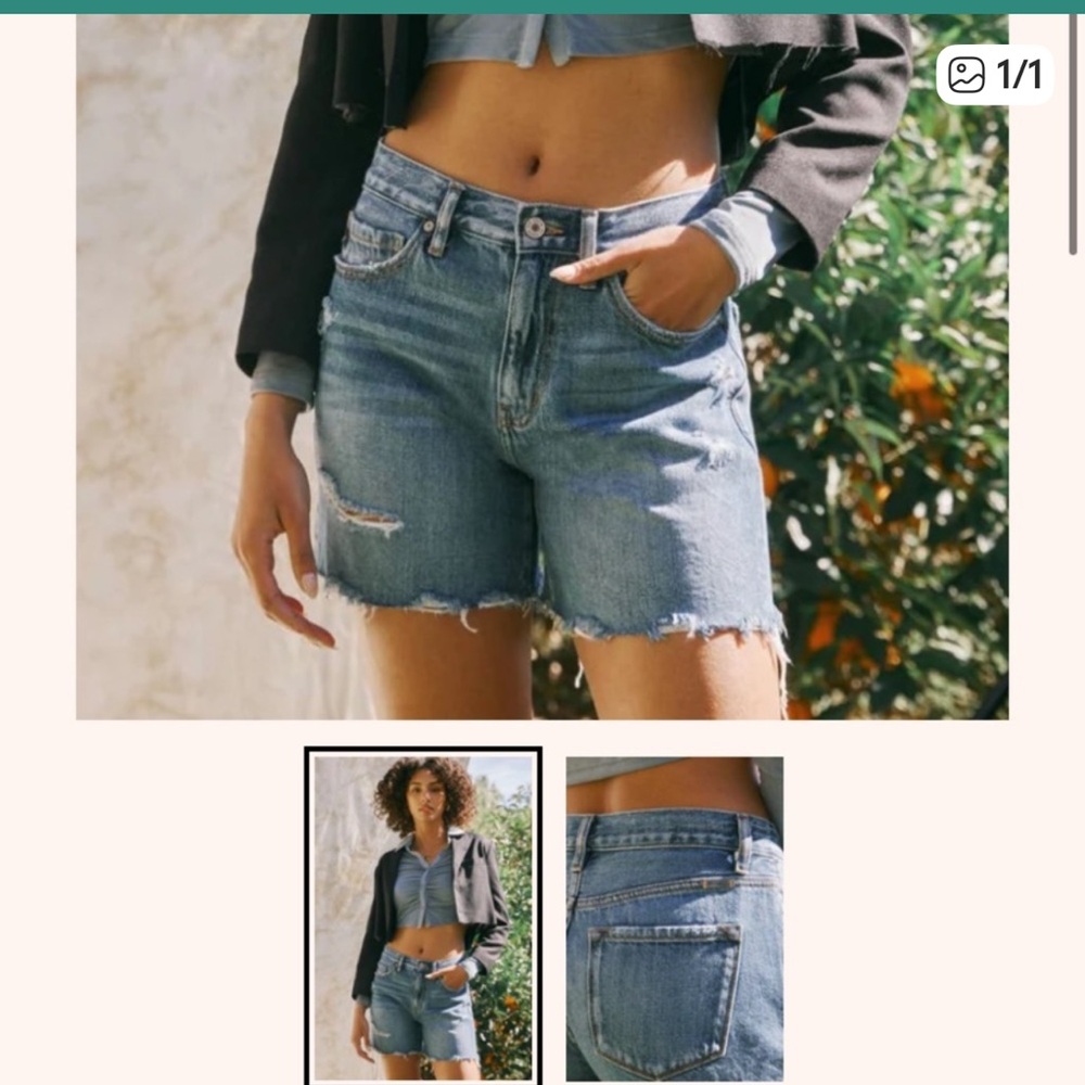 KanCan High Rise Shorts Size 30 Nrw with tag